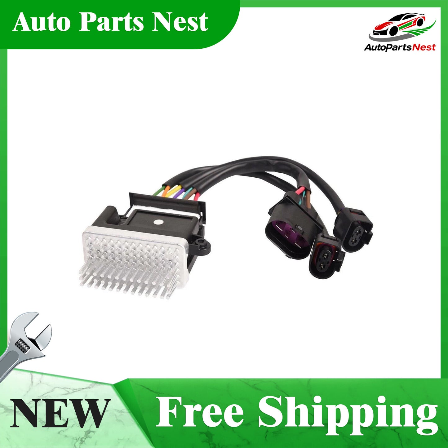 Cooling Fan Control Module for Audi for A4 for A5 Quattro 2009-16 Q5 2010-16 8k0959501G Q