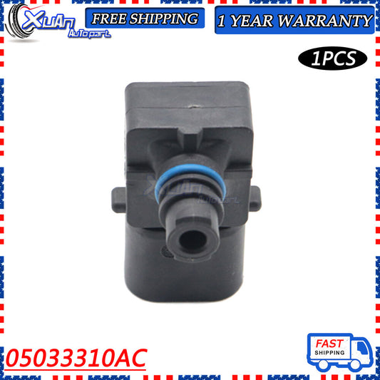The all-new MAP for Dodge for Jeep for RAM 05033310AC manifold pressure sensor is suitable for Chrysler 300 Town- v