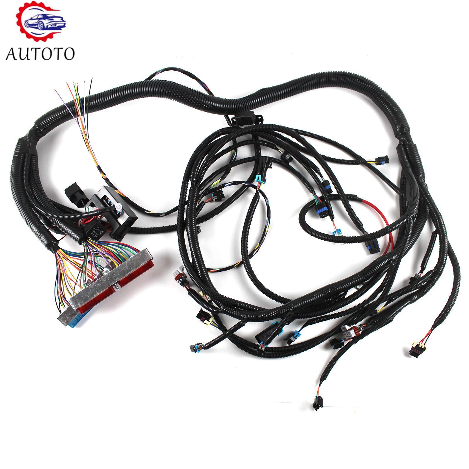 LS1 Engine STANDALONE WIRING HARNESS T56 Manual Tran 4.8/5.3/6.0L DBC EV1 97-06
