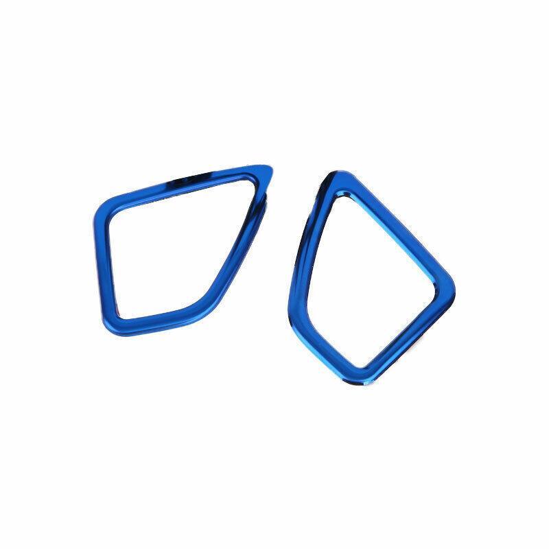 Fit for Jeep Cherokee 2014-2020 Blue Steel Dashboard Upper Air Outlet Vent Trim
