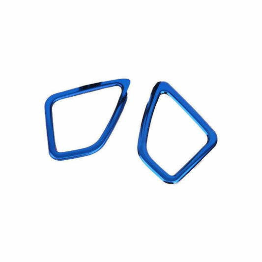 Fit for Jeep Cherokee 2014-2020 Blue Steel Dashboard Upper Air Outlet Vent Trim