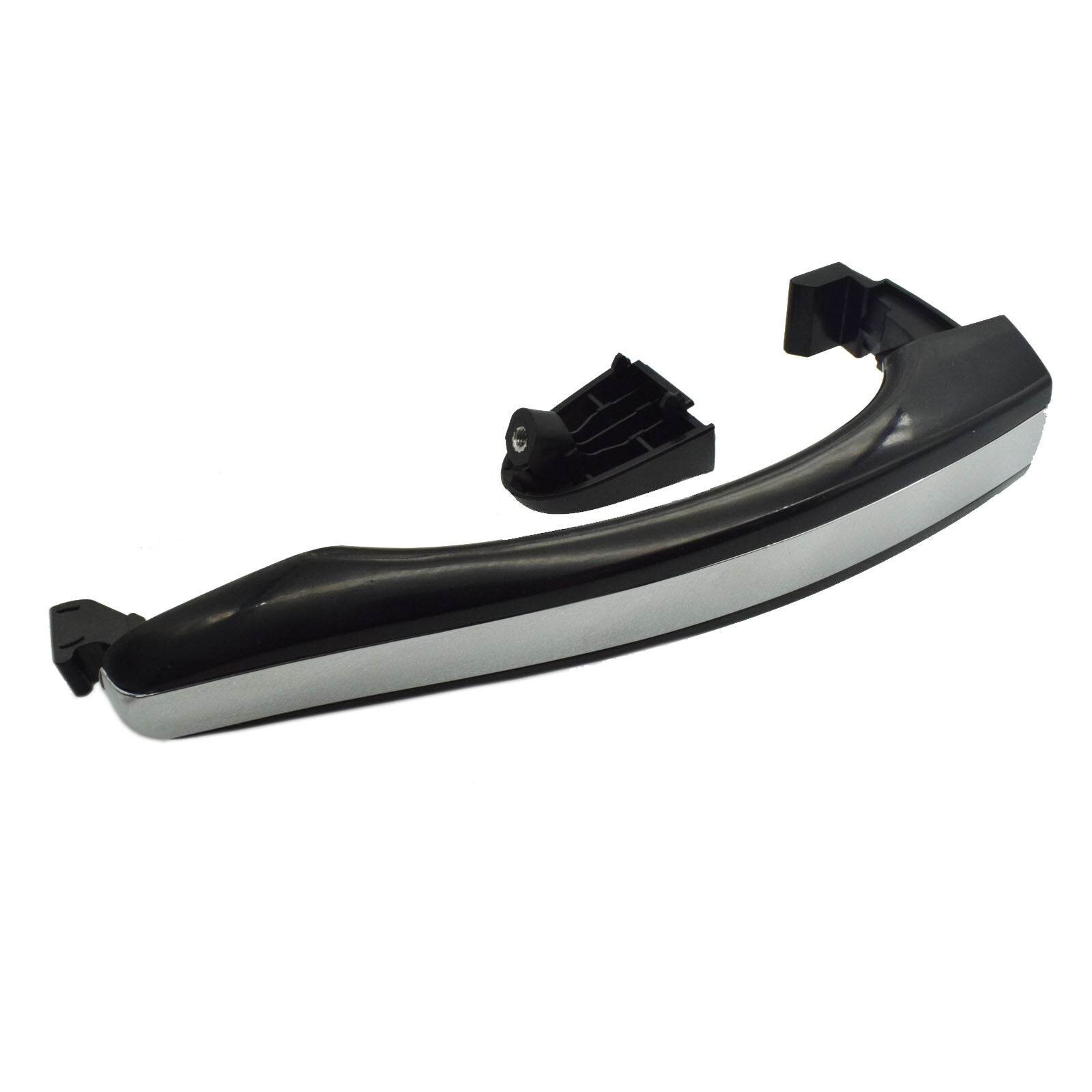 Right front chrome exterior door handle with keyhole for Hyundai Azera 2006 - 2011 - v