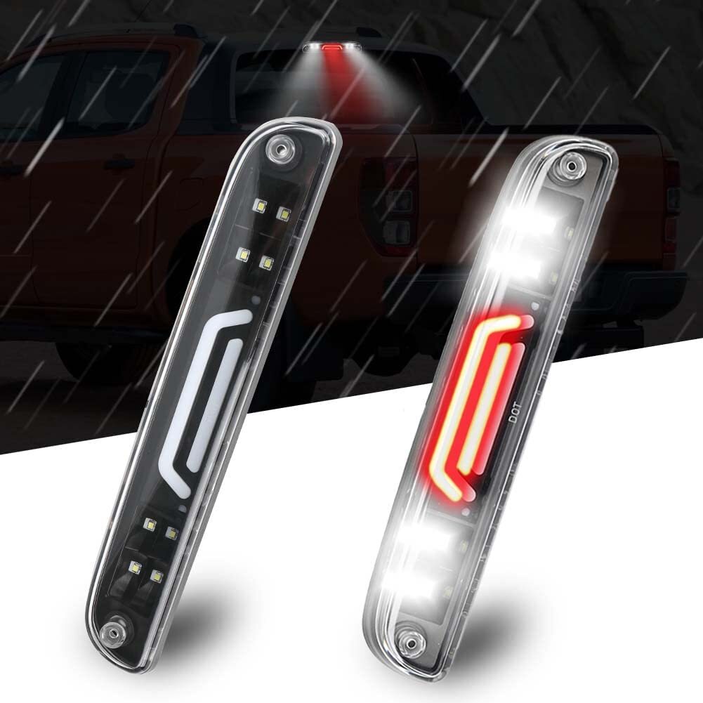 LED Third Brake Light (Black) for 1999-16 F250 F450 Super Duty Cargo Light n