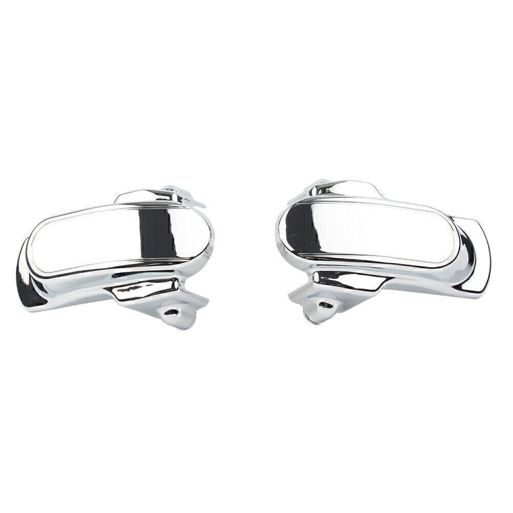 Rear Frame Axle Covers Case for Harley Dyna FXD Street Bob FXDB / FXDBI Chrome