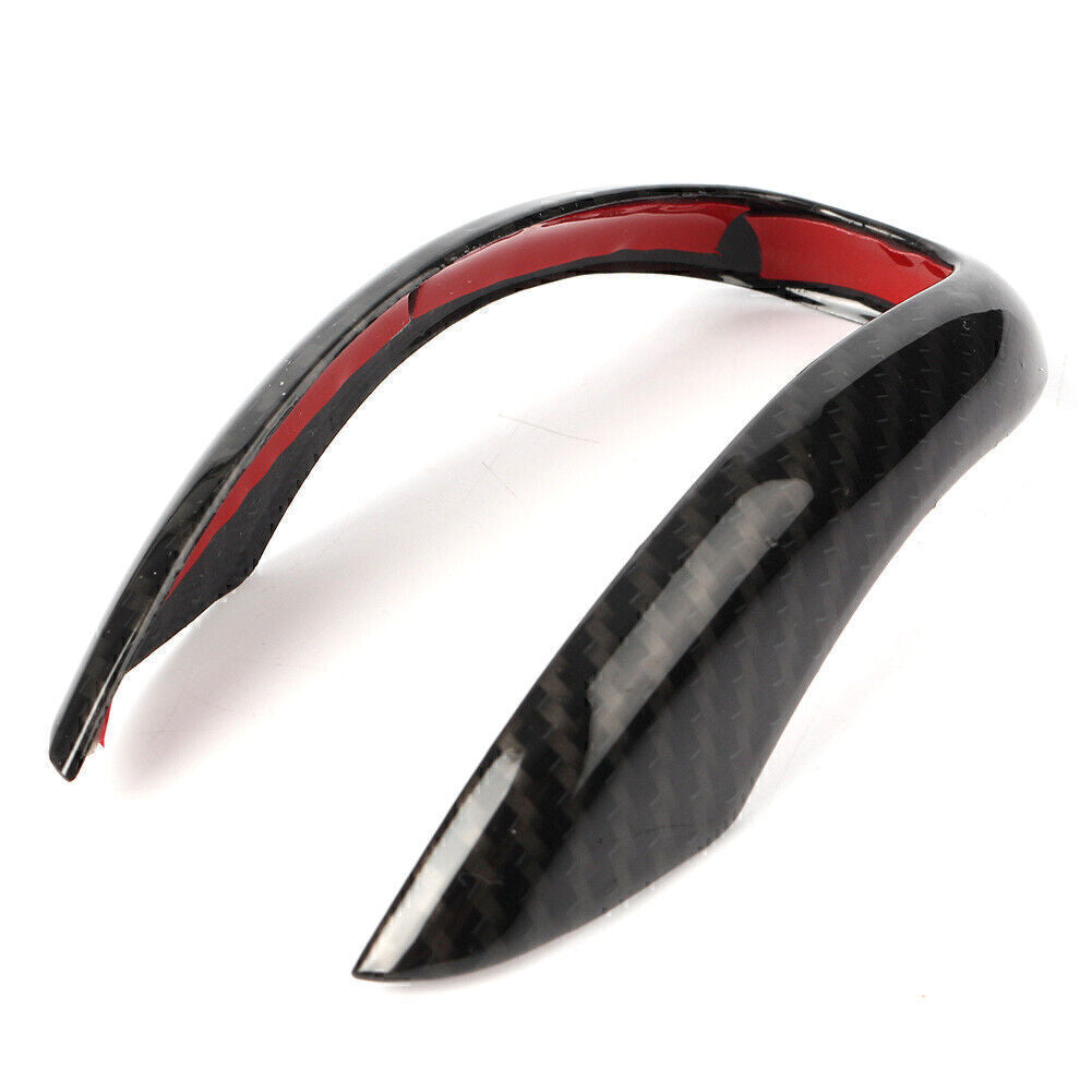 1x Carbon Fiber Gear Shift Head Cover Trim Fit for Alfa Romeo Giulia for Stelvio 2017