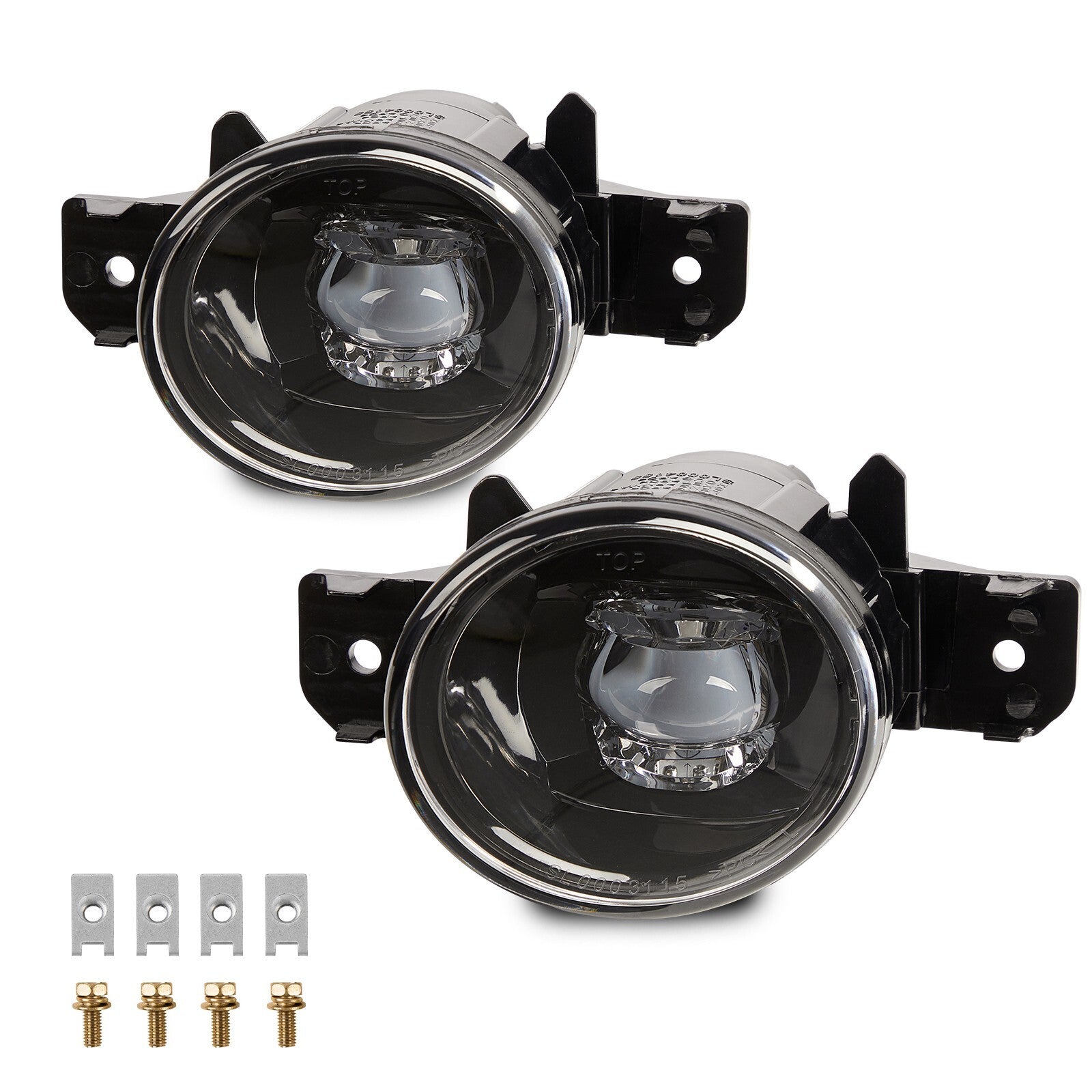 All-new LED fog lights are suitable for the for NISSAN Altima Sentra Maxima Rogue for Infiniti QX60 - Clear