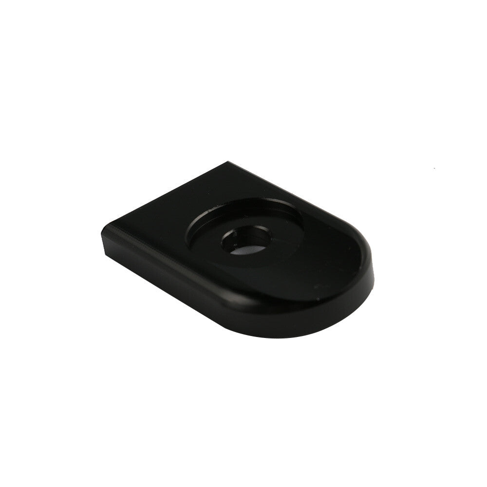 Black Knurled Thumb Cap for Seat Screw Bolt Knob Cover Fits For 1996-2015 Davidson Q