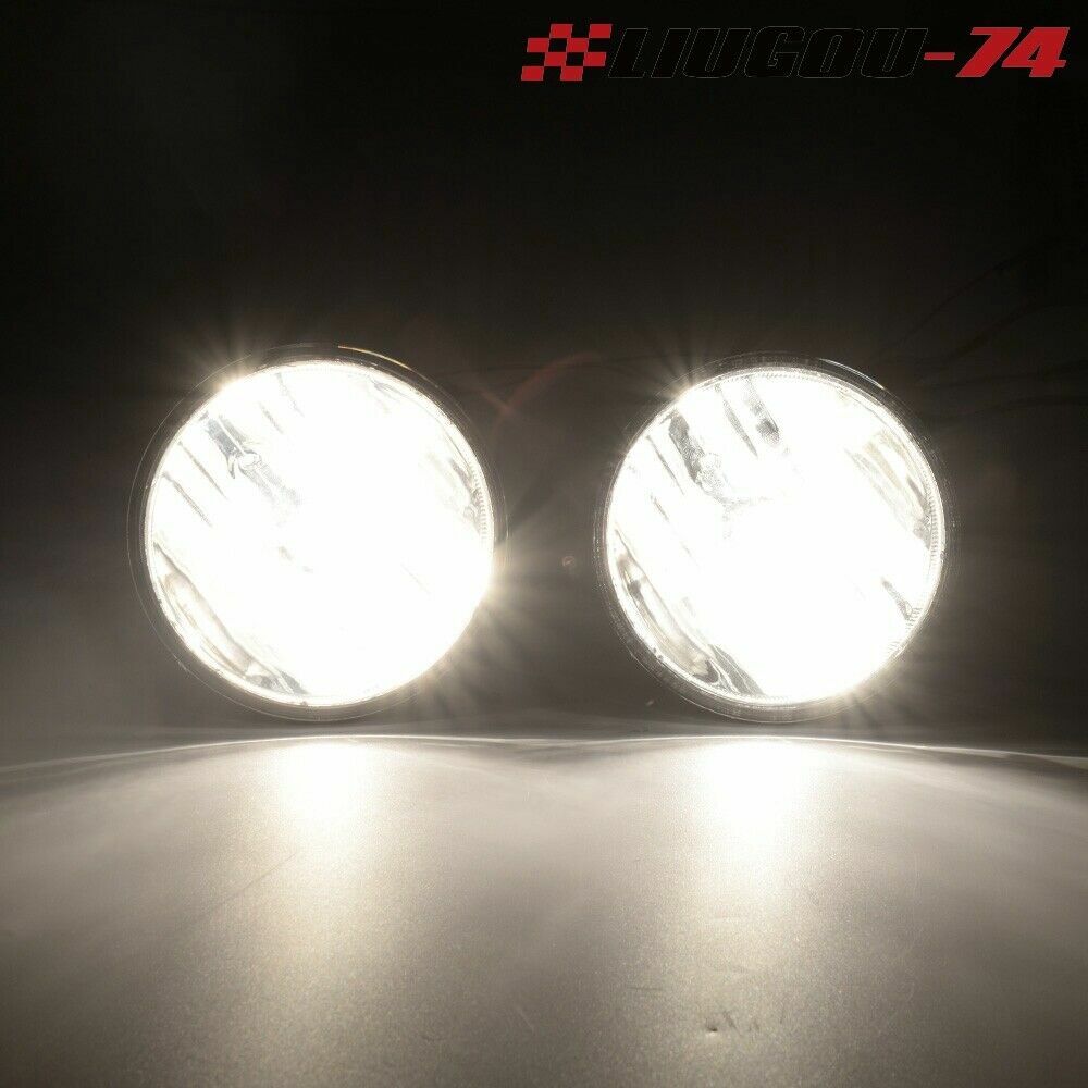 Fits 07 - 14 Tahoe Avalanche for Yukon Suburban Anti-collision Fog Lights with 2 Bulbs - v