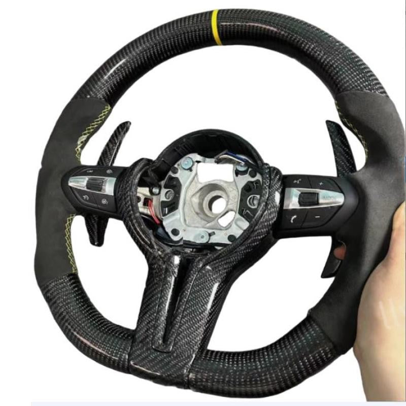 Carbon Fiber Alcantara Steering Wheel for BMW F06 F12 F13 F30 F80 M3 F82 M4 M2
