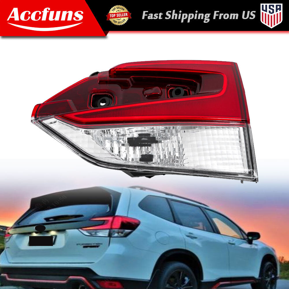 Suitable for 2019-2021 Forester taillight assembly, clear right halogen passenger side. n