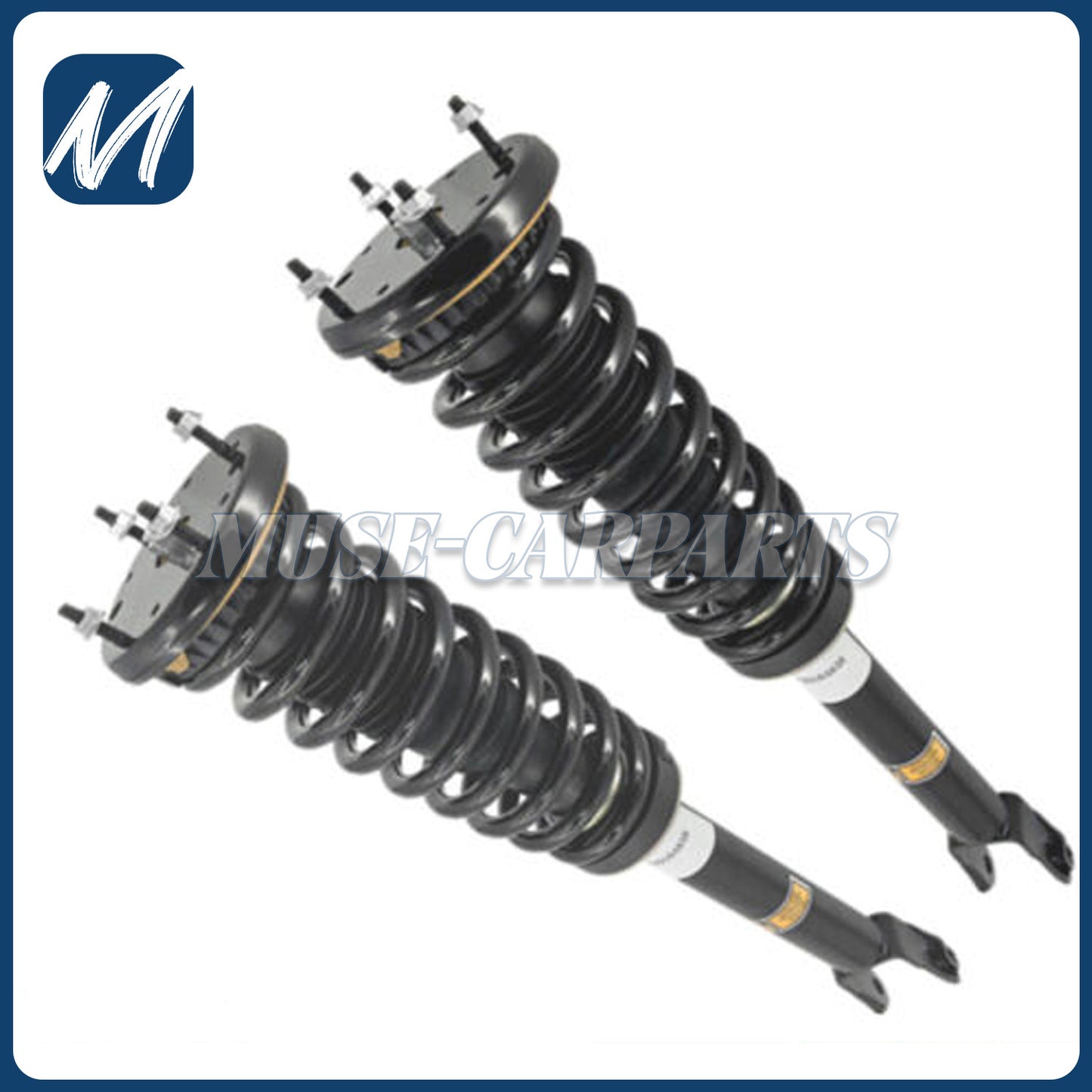 4X Front Rear Shock Struts Assys w/Electric for Audi for A4 S4 Quattro for A5 S5 08-2017