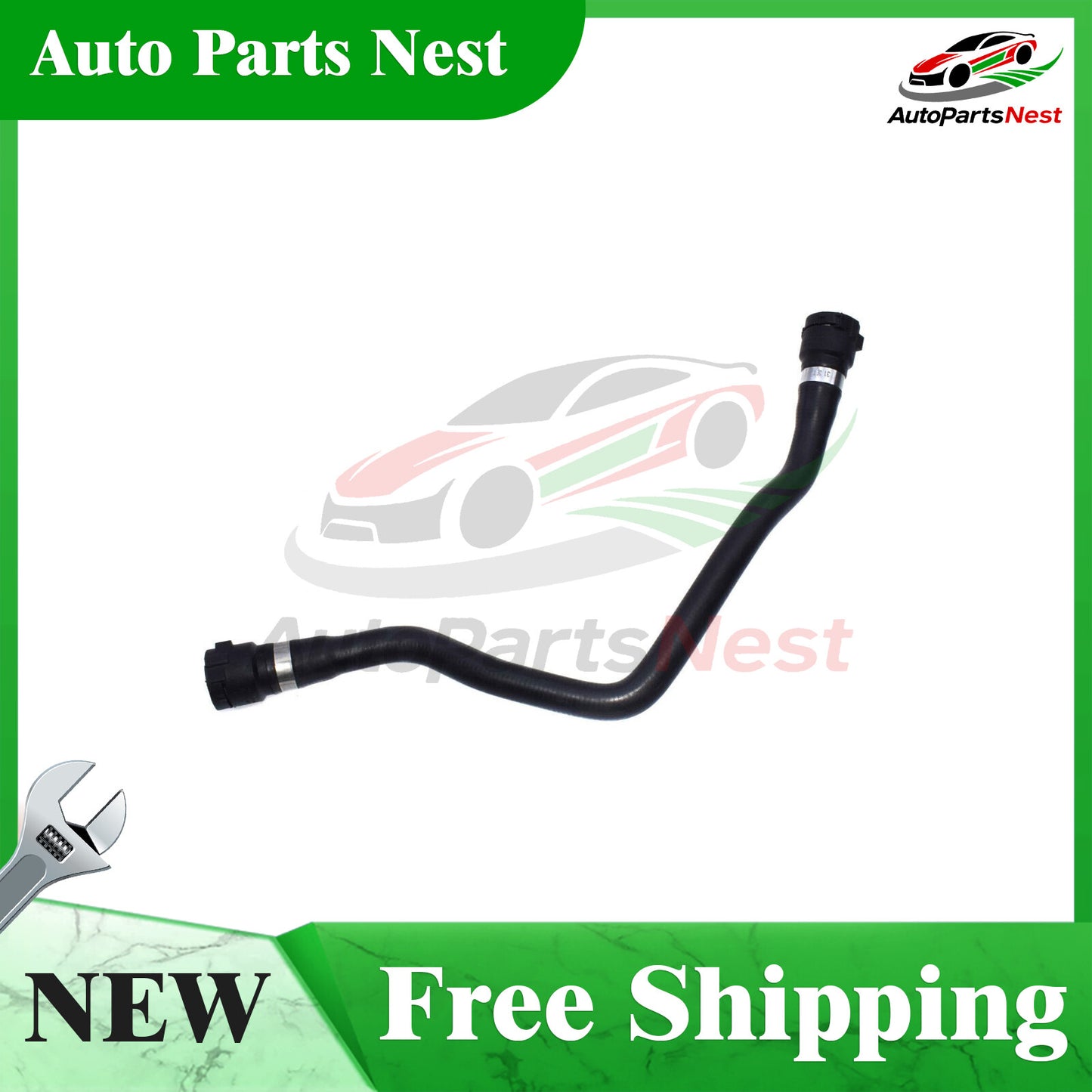 11531436410 for BMW E46 330i 323i 325xi 325i Expansion Tank to Coolant Pipe Hose