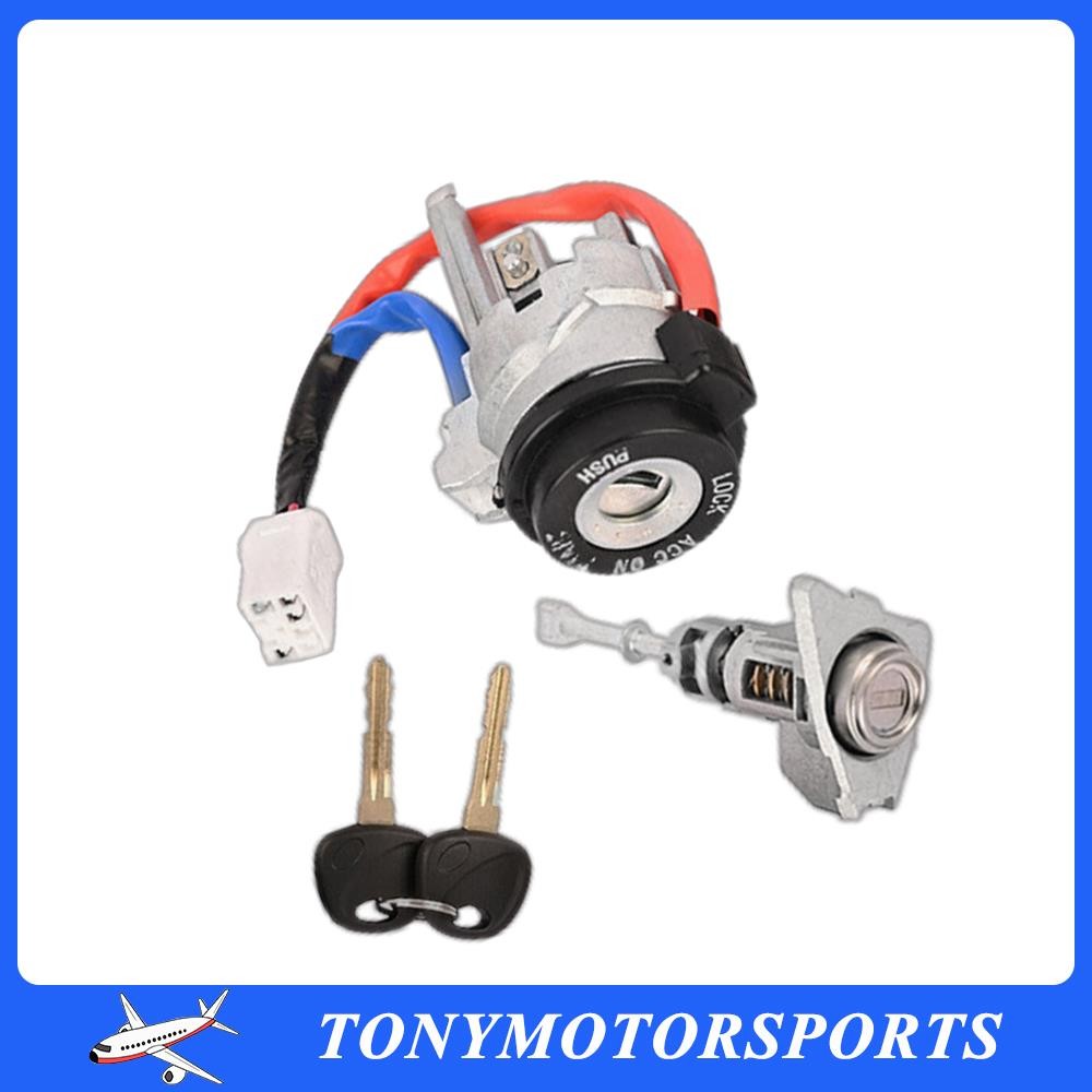 Ignition Switch Lock Cylinder With Key Suit Set Fits for Elantra 2011-2015 Q
