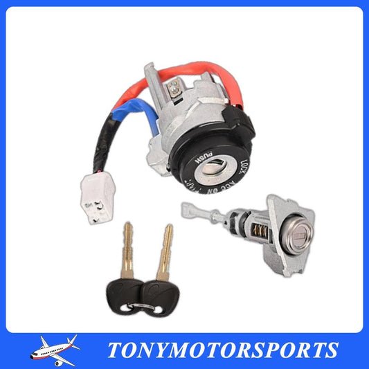 Ignition Switch Lock Cylinder With Key Suit Set Fits for Elantra 2011-2015 Q