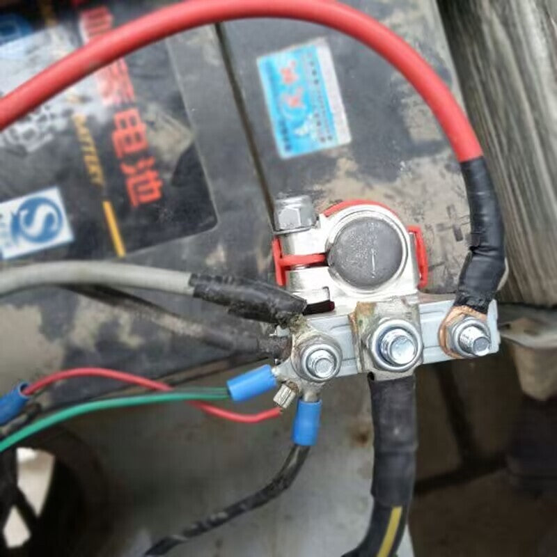 Car Quick Connector Battery Terminal Cable Clamp Clips Positive Negative Trim