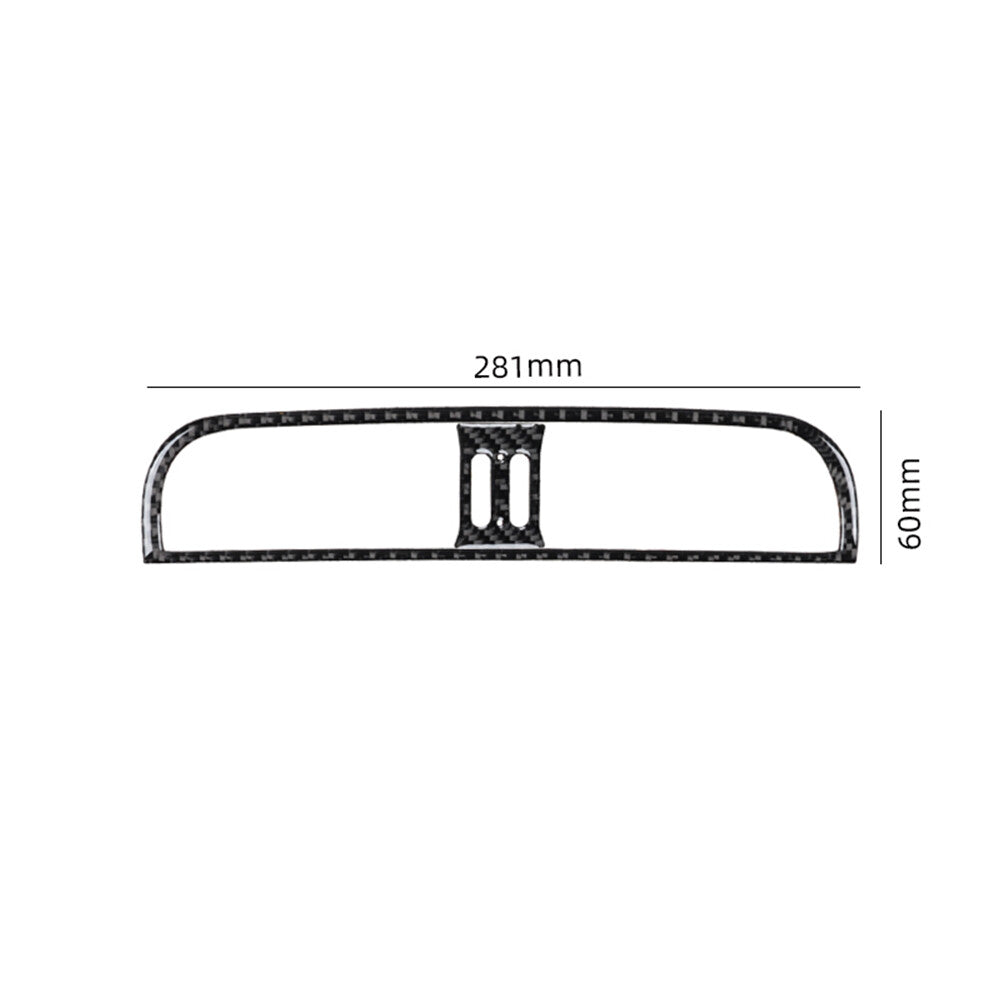 Carbon Fiber Gear Shift Panel Sticker Cover Trim for Cruze 2009-2015 v
