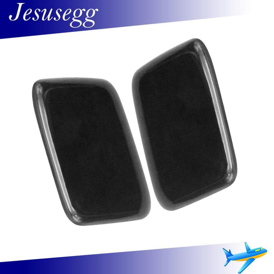 Pair Front Bumper Headlight Washer Spray Cover Cap for Hyundai for Genesis 2015-2016 Q