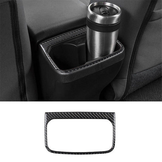 2Pcs Carbon Fiber Interior Decor Door Handle Cover Trim For 2012-2015 for Fiat 500 v