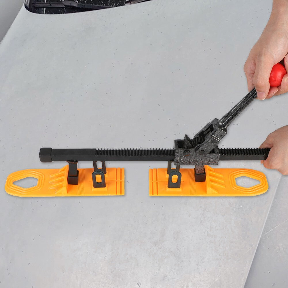 Car Dent Puller Hand Gear Removal Tool Paintless Expander 2Pcs Sheet Glue Pullin v