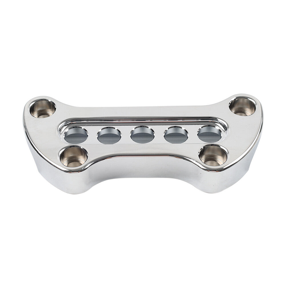 Handlebar Top Bar Riser Clamp Mount for Harley Sportster XL883 XL1200 Softail FX