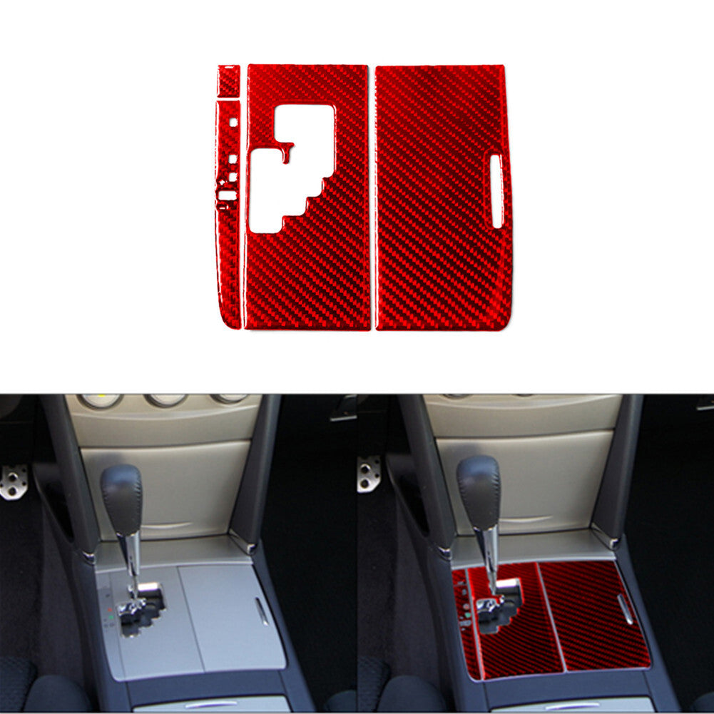 Carbon Fiber Center Console Armrest Panel Cover Trim For Taycan 2019-22 v