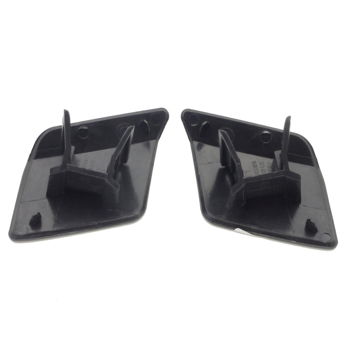 1Pair Left Right Front Bumper Headlight Washer Cover Cap Fit for BMW X5 F15 2014 Q