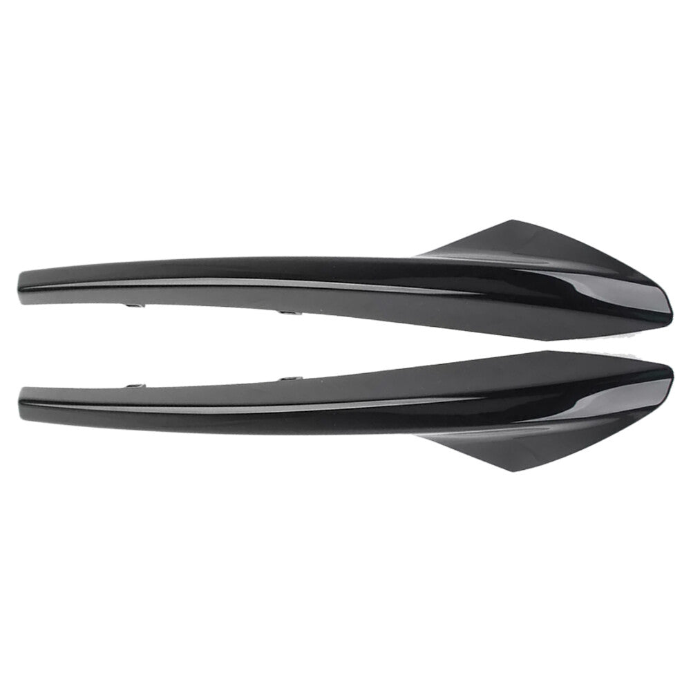 2Pcs For XE R-Sport 2017-2019 Front Left+Right Side Bumper Black Trim Molding