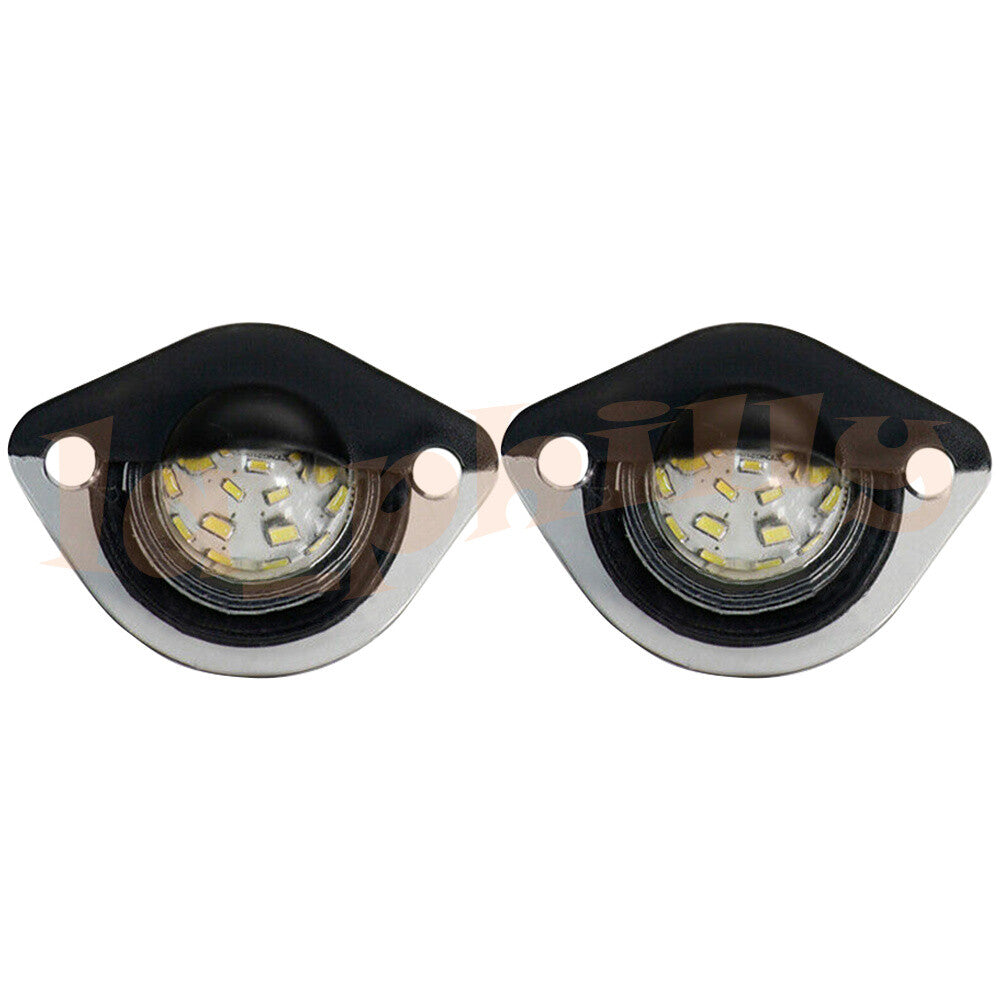 2Pcs LED License Plate Lights Fit For 1994 1997-2004 for Ford for Mustang Q