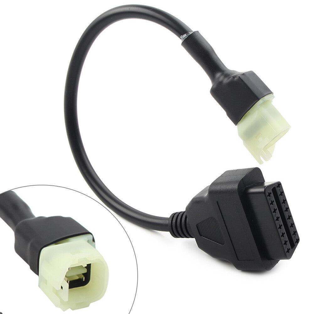for Honda 4 Pin to 16 Pin OBD2 Cable Connectors Motorcycles Diagnostic Adapter