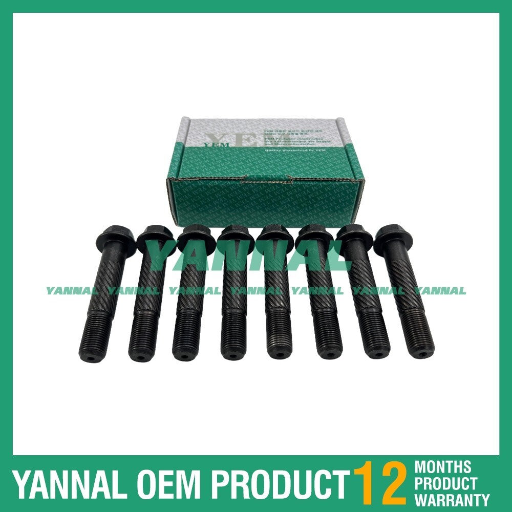 8X V3800 connecting rod bolts and screws are suitable for Kubota Yale GDP 70VX base diesel forklifts.