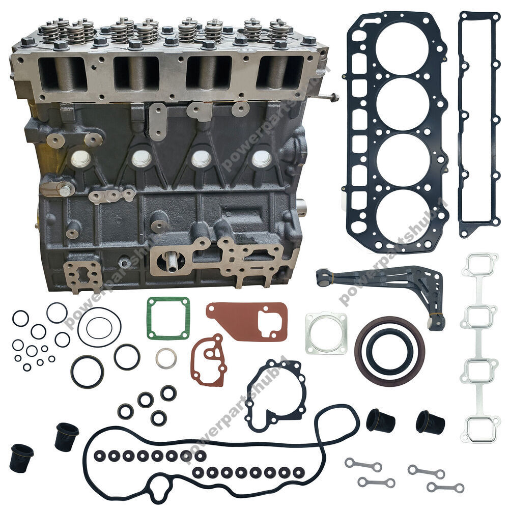 Cylinder Block Assembly&Gasket for Yanmar 4TNV98 4TNV98-YTBL 4TNV98T Engine Q