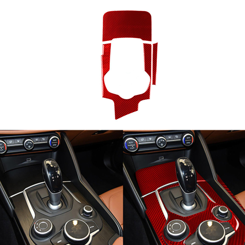 3Pcs Carbon Fiber Steering Wheel Accent Cover Trim For Sonic 2012-2016 v