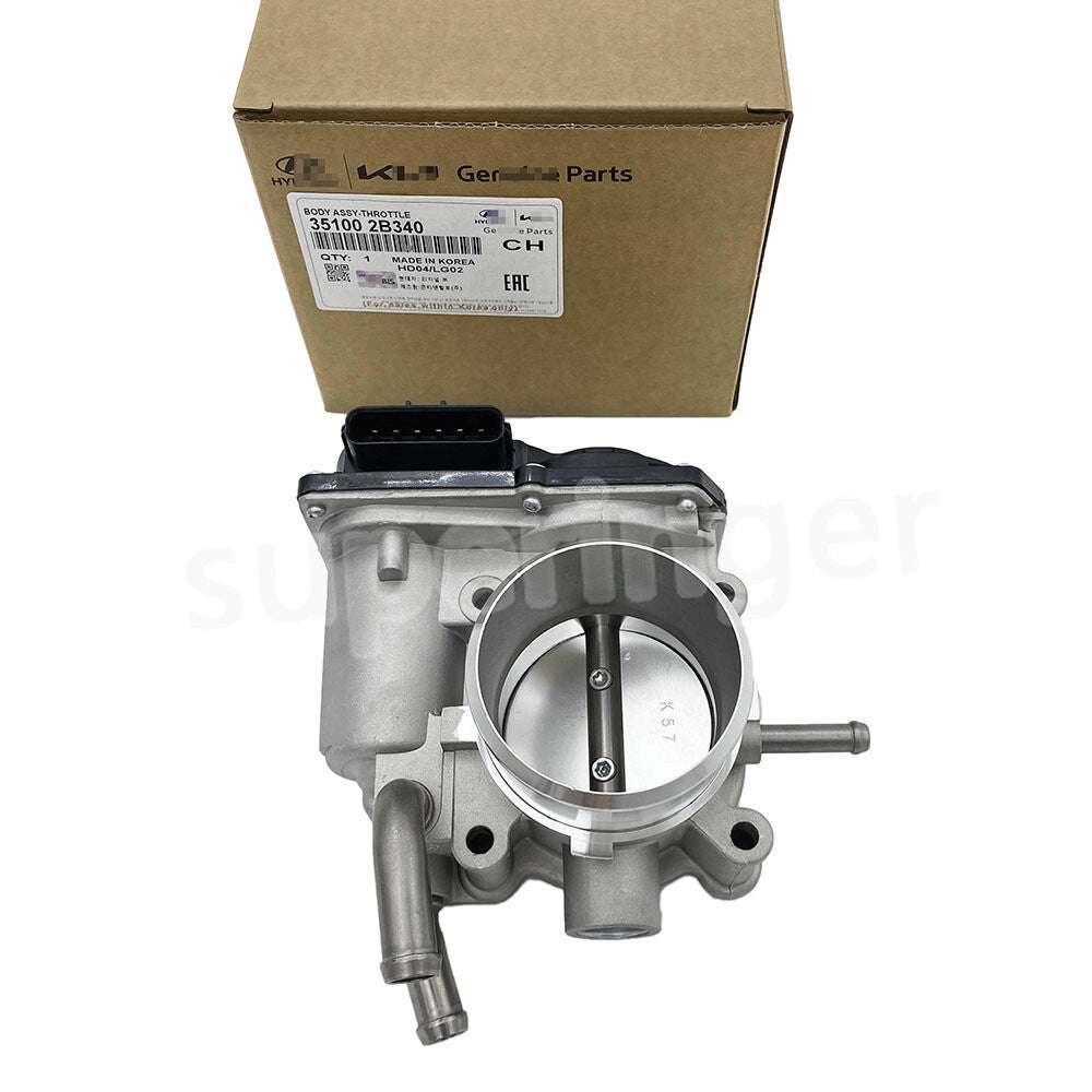 35100-2B340 Throttle body suitable for 16-20 for Kia Forte5 Optima Turbo and for Hyundai for Elantra 1.6L