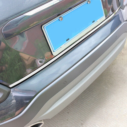 for Hyundai Kona 2018-2022 Silver Rear Door Trunk Tailgate Lid Strip Trim Chrome