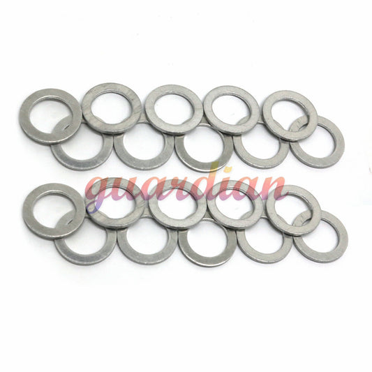 20PCS 14mm Oil Drain Plug Crush Washer Gaskets Kit for Honda for Acura 94109-14000