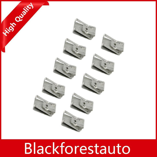 10pcs for Mercedes W124 W125 Undercar Shield Clips Hook Bracket Clamp 0019949845