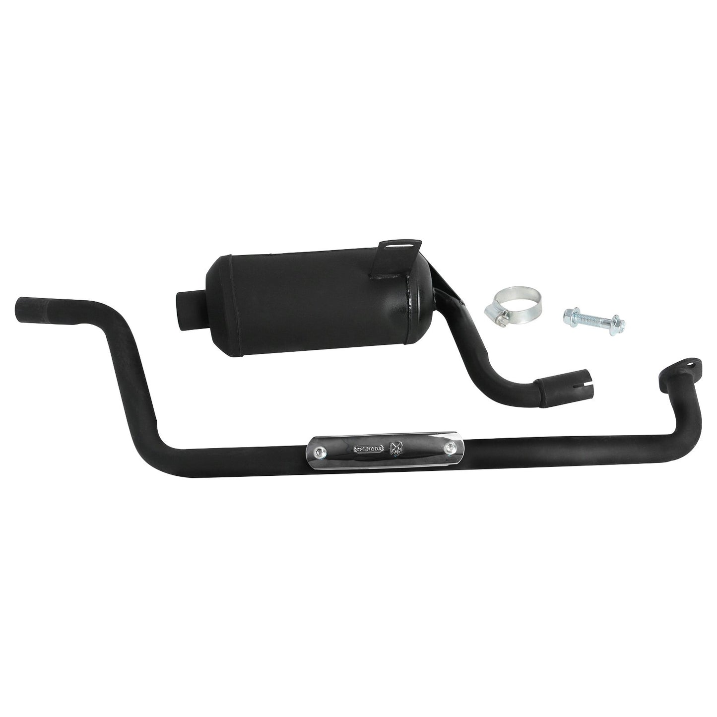 28mm exhaust muffler pipe suitable for GY6 125cc 150cc all-terrain vehicles, bicycles, and coolers.