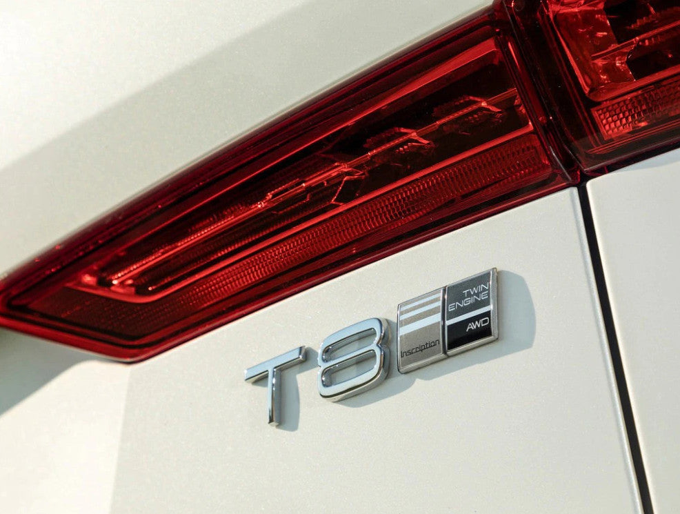 Suitable for Volvo boots, rear trunk badge stickers, decals, letter badges, AWD, black, brand new