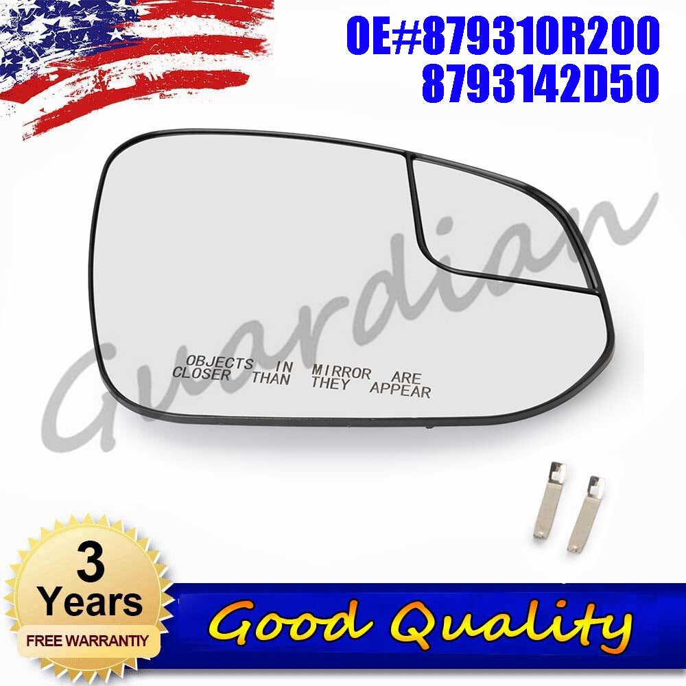 Right Blind Spot Heated Mirror Glass 879310R200 8793142D50 for Toyota Rav4 13-18