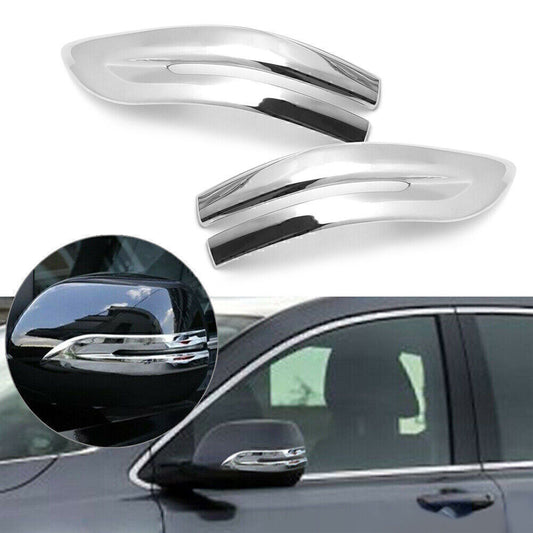 Silver Car Side Rearview Mirror Stripe Cover Trim Fit for Honda CR-V CRV 2017-2019 Q