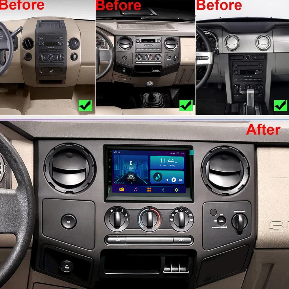 Android Carplay Car Stereo Radio GPS Screen for Ford Expedition EL/MAX 2007-14