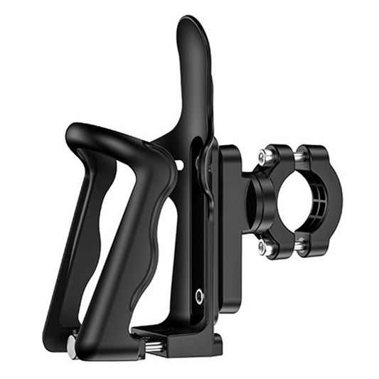 Motorcycle Adjustable Handlebar Cup Holder Mount Water Bottle For ATV Dirt Bike Q