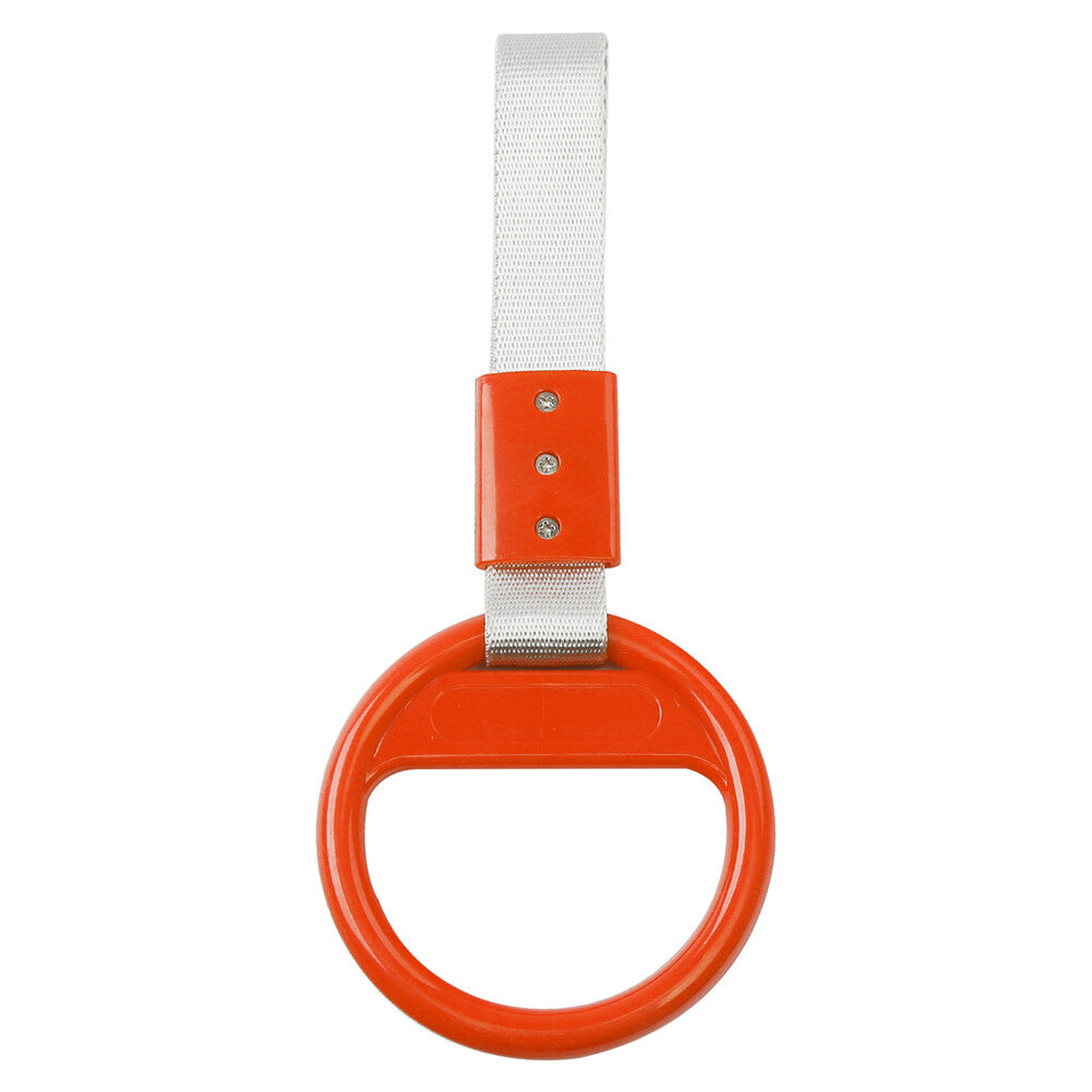 JDM Train Bus Handle Hand Strap Car Interior Styling Drift Charm Straps Orange