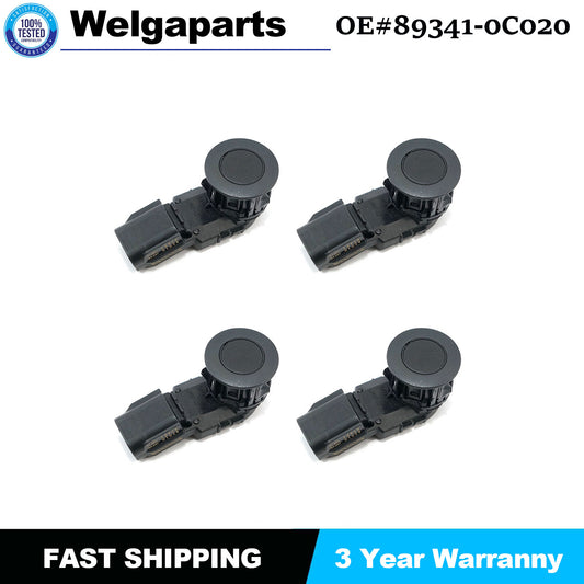 4PCS for TOYOTA TUNDRA 2014-2021 89341-0C020 89341-0R020 Bumper Parking Sensor
