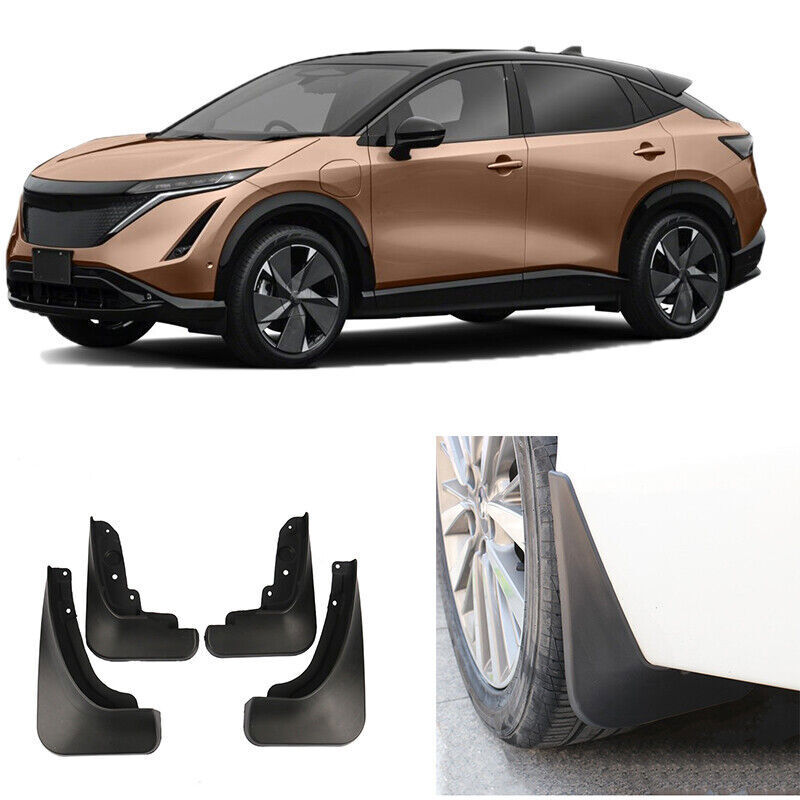 For ARIYA 2022-2023 Mudguards Black plastic Mud Flap Flaps Splash Guards n