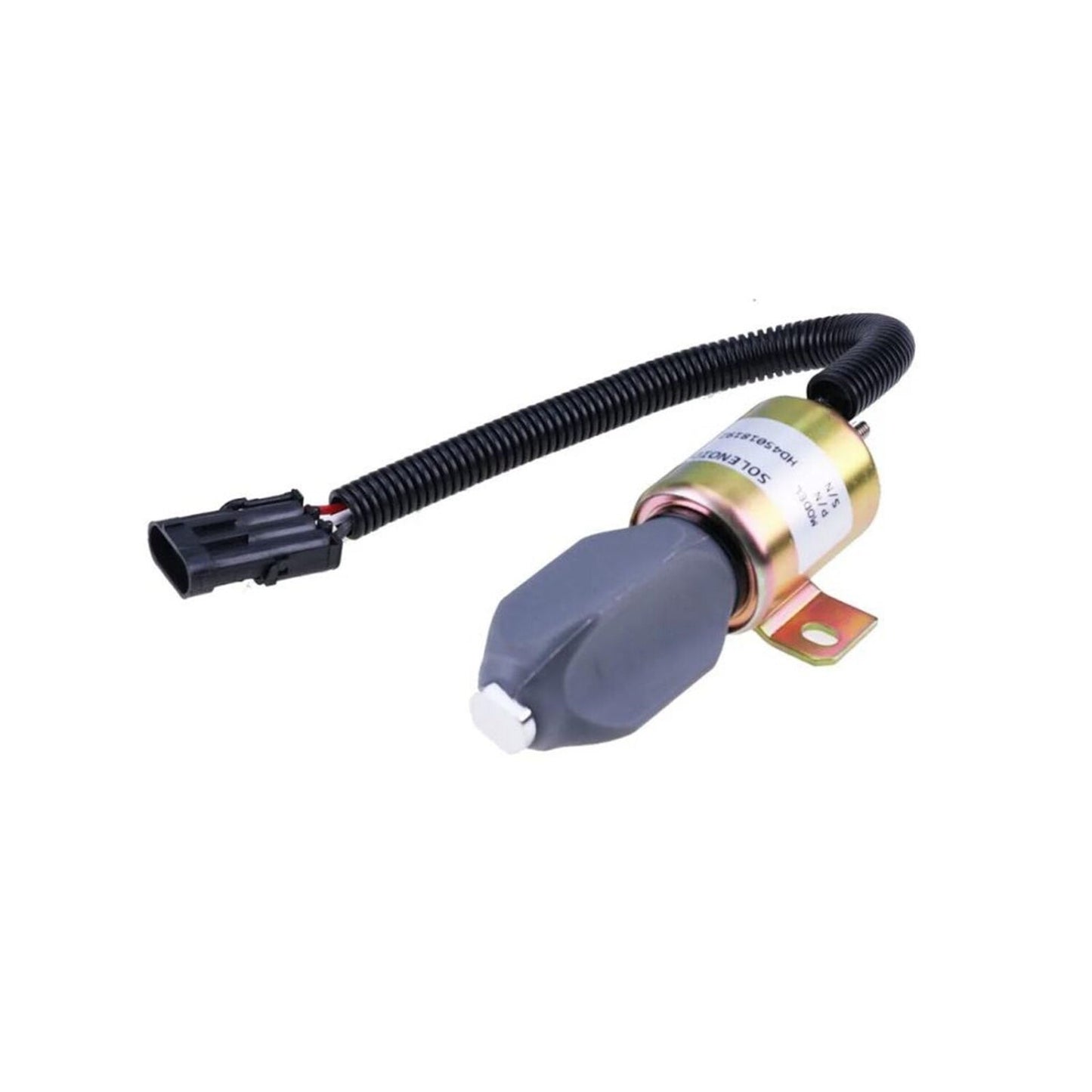 24V Fuel Shut Off Stop Solenoid 71630091 For JCB JS130 JS160 JS180 JS240 JS260
