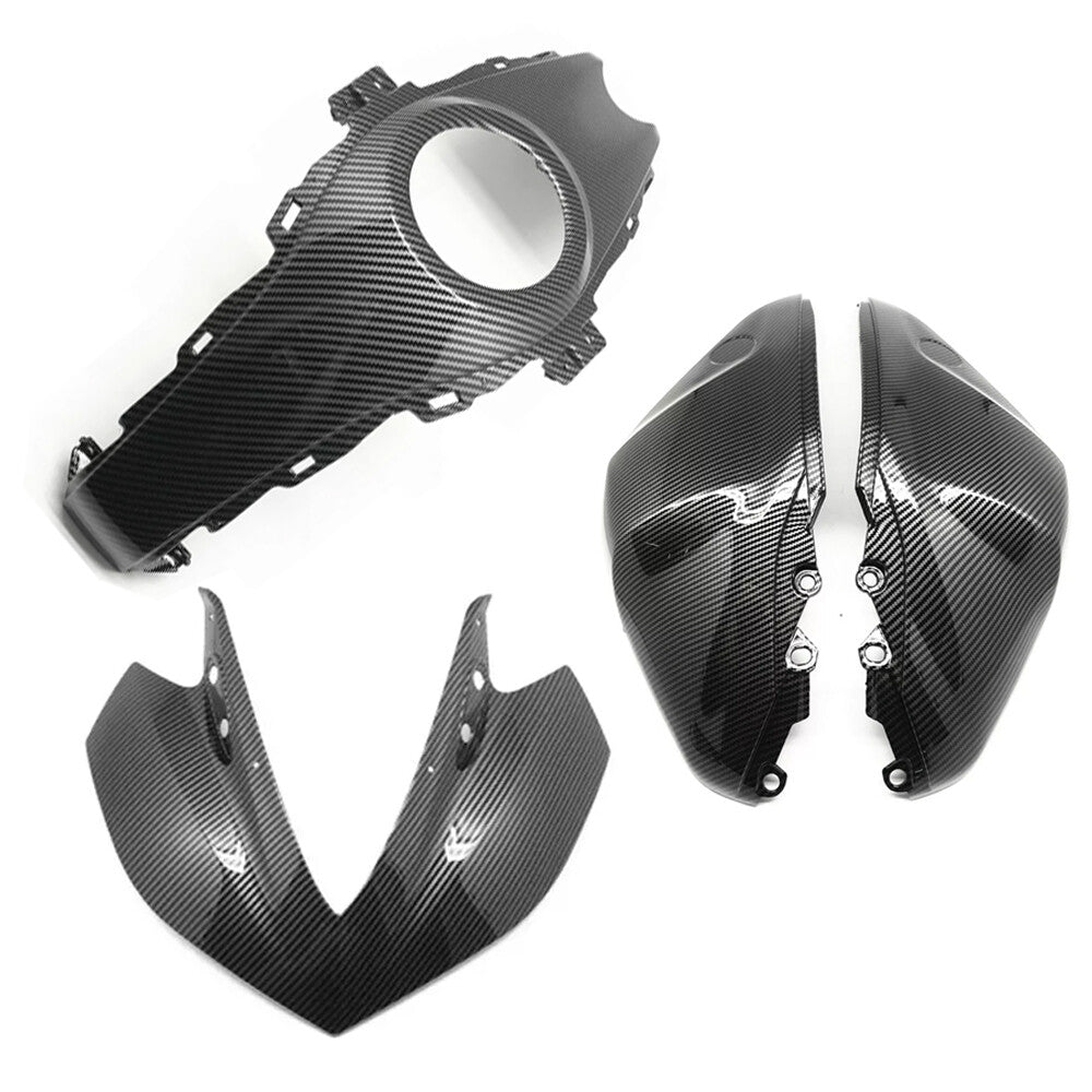Carbon Fiber Front Headlight Tank Fairing for Yamaha YZF R3 14-18 R25 2015-2017