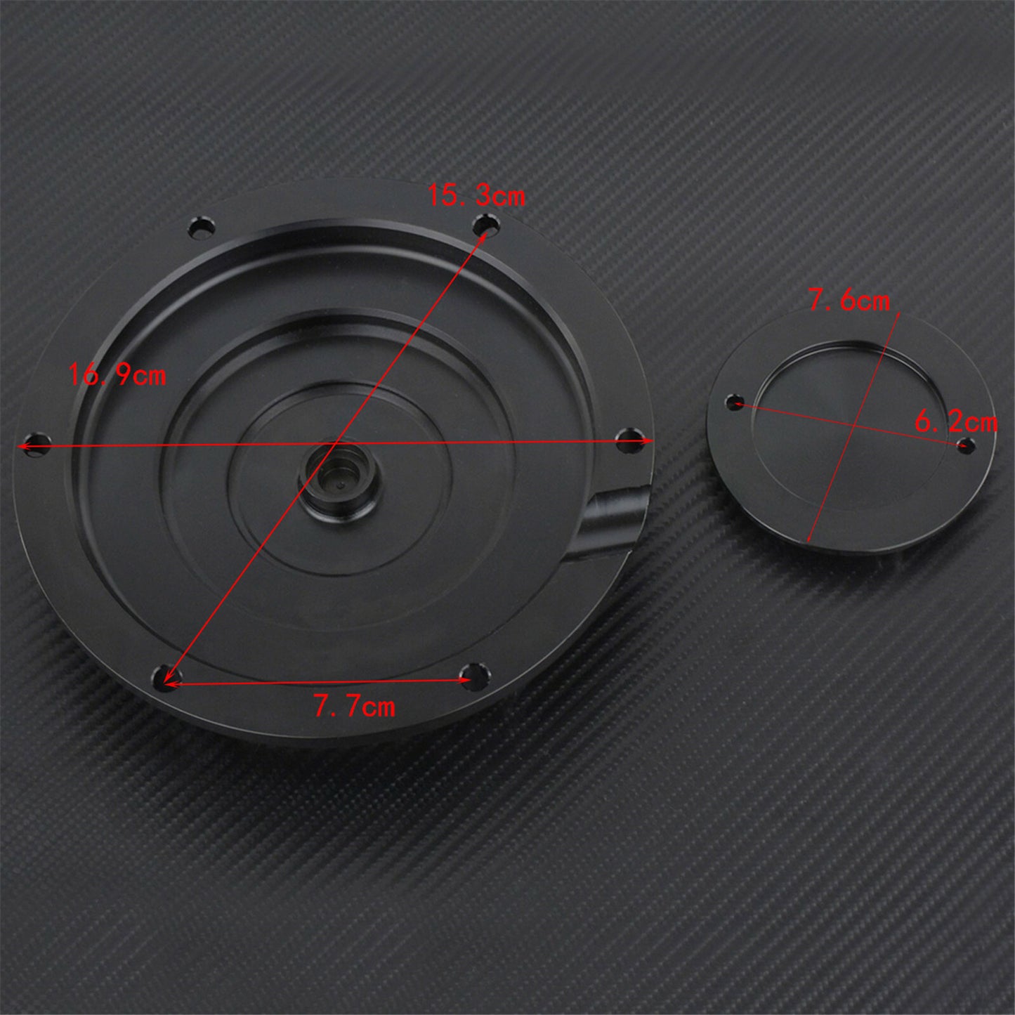 Black CNC Derby Cover Timing Timer Cover Fit for Harley Sportster XL XR 2004-19 Q