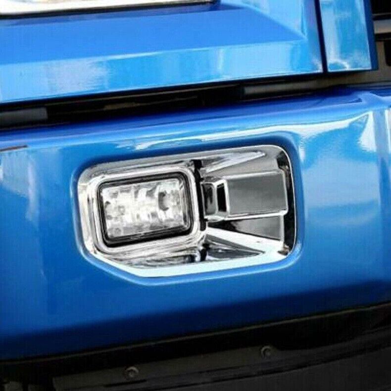 for ford  F150 F-150 2015-2020 Car Front bumper Fog Light Lamp Chrome Cover Trims