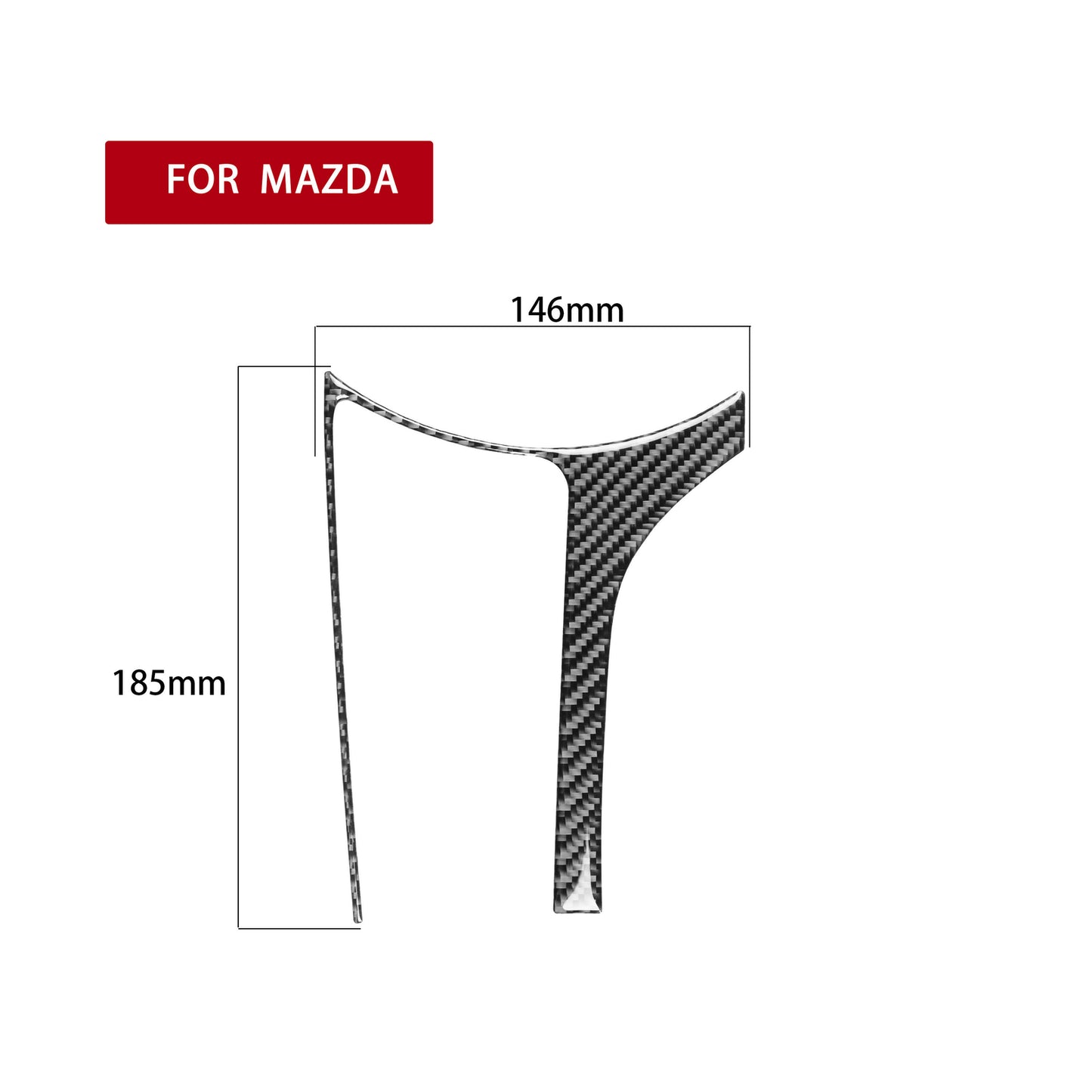 Red 3Pcs Reading Light Panel Trim Cover Carbon Fiber For 350Z 2006-2009 v